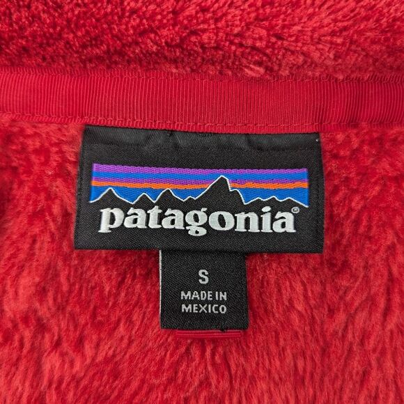 Patagonia Women's Re-Tool Vest Cochineal Polartec Zip-Up Thermal Pro Small - Picture 7 of 9